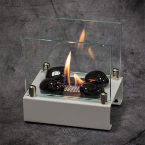 Декоративные керамические камни SteelHeat черные S 4 шт