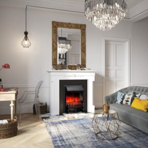 Электроочаг Fobos Lux Black