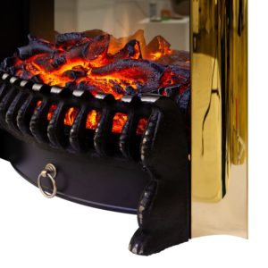Электроочаг Fobos Lux Brass